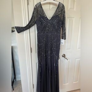 Mother of the Bride or Groom.  Stunning formal dress.